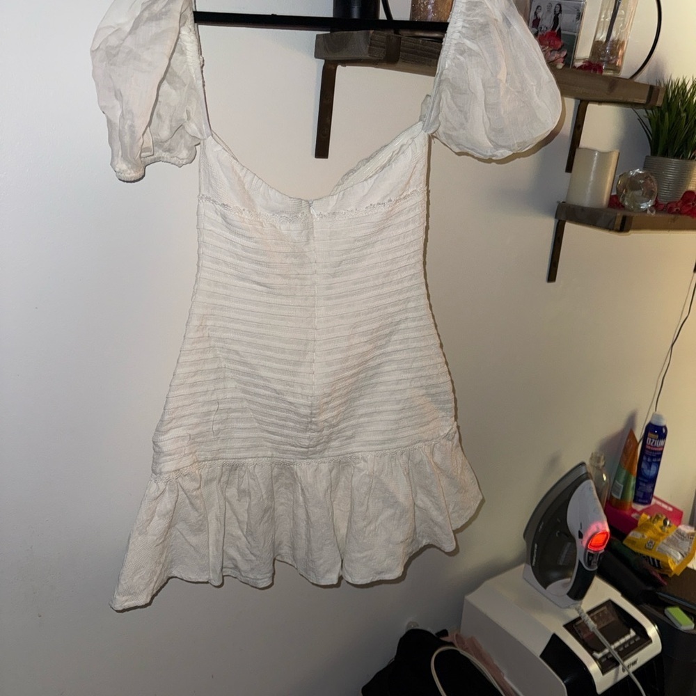 Hello Molly Ivory Textured Dress - Picture 2 of 4